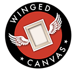 Winged Canvas Logo